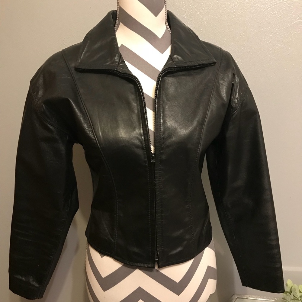 Vintage 80’s Wilson’s Leather Crop Jacket